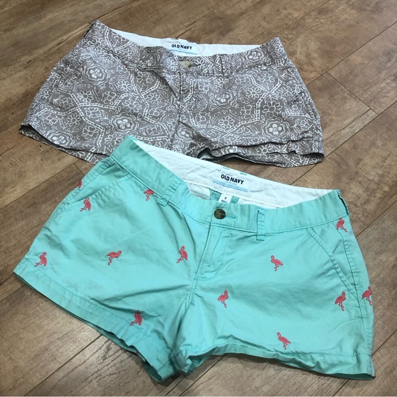 Old navy lot 2 pairs of short shorts size 2 - Picture 2 of 11